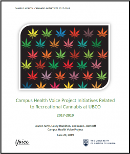 Recreational cannabis at UBCO Campus